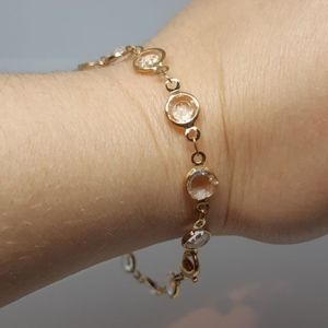 Gold Crystal Bracelet